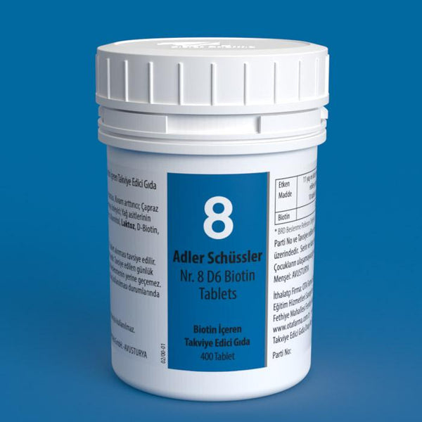 Adler Schüssler Nr.8 - D6 Biotin Tablets