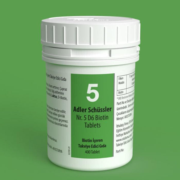 Adler Schüssler Nr.5 - D6 Biotin Tablets