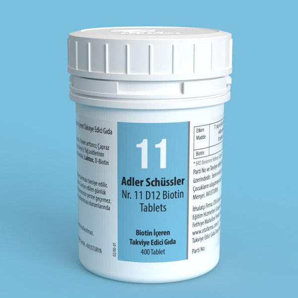 Adler Schüssler Nr.11 - D12 Biotin Tablets